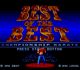 Best of the Best - Championship Karate (Europe) (Proto)